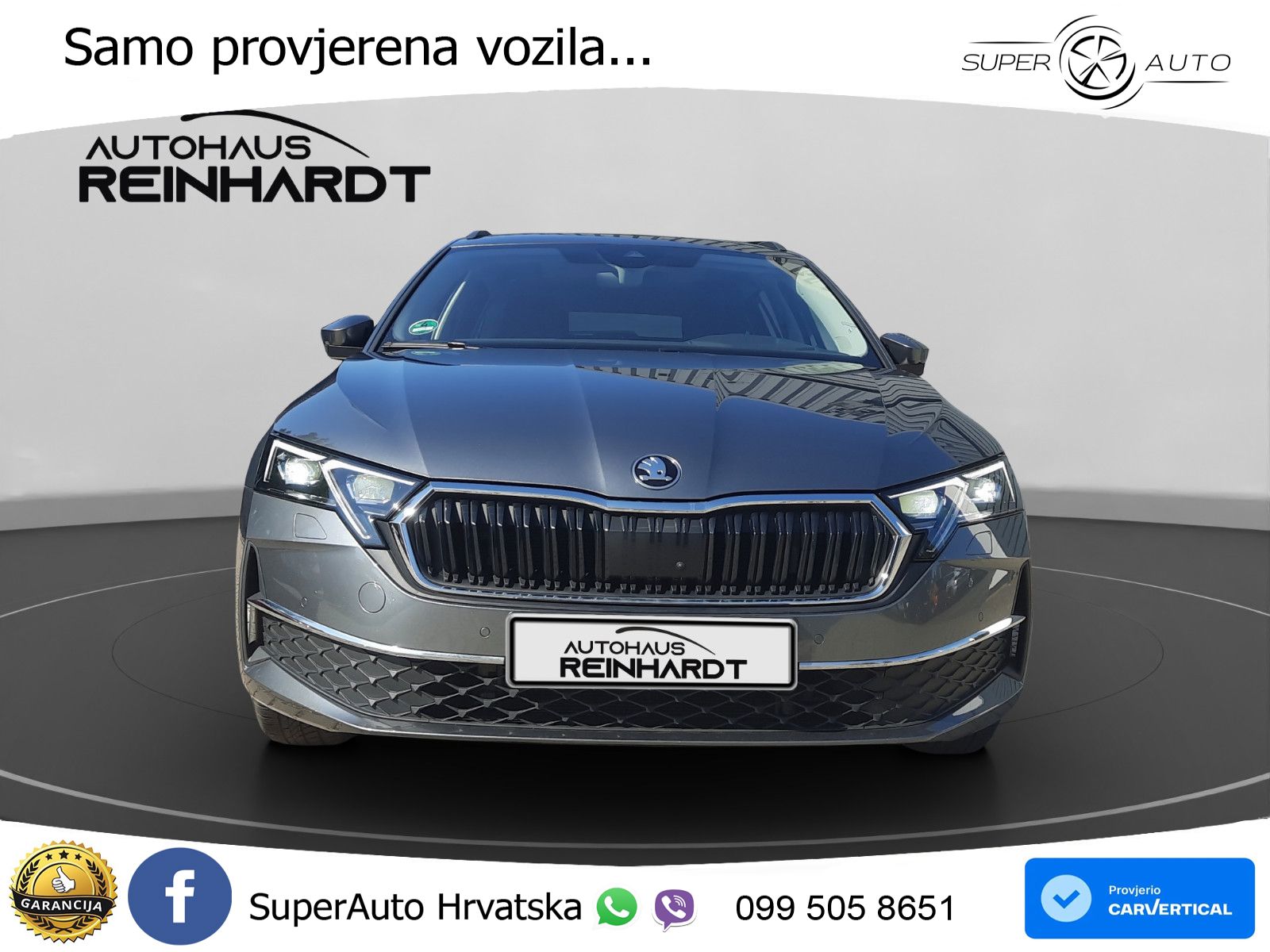 Škoda Octavia Combi 2.0 TDI (150 KS) DSG LED+GR SJED+ACC