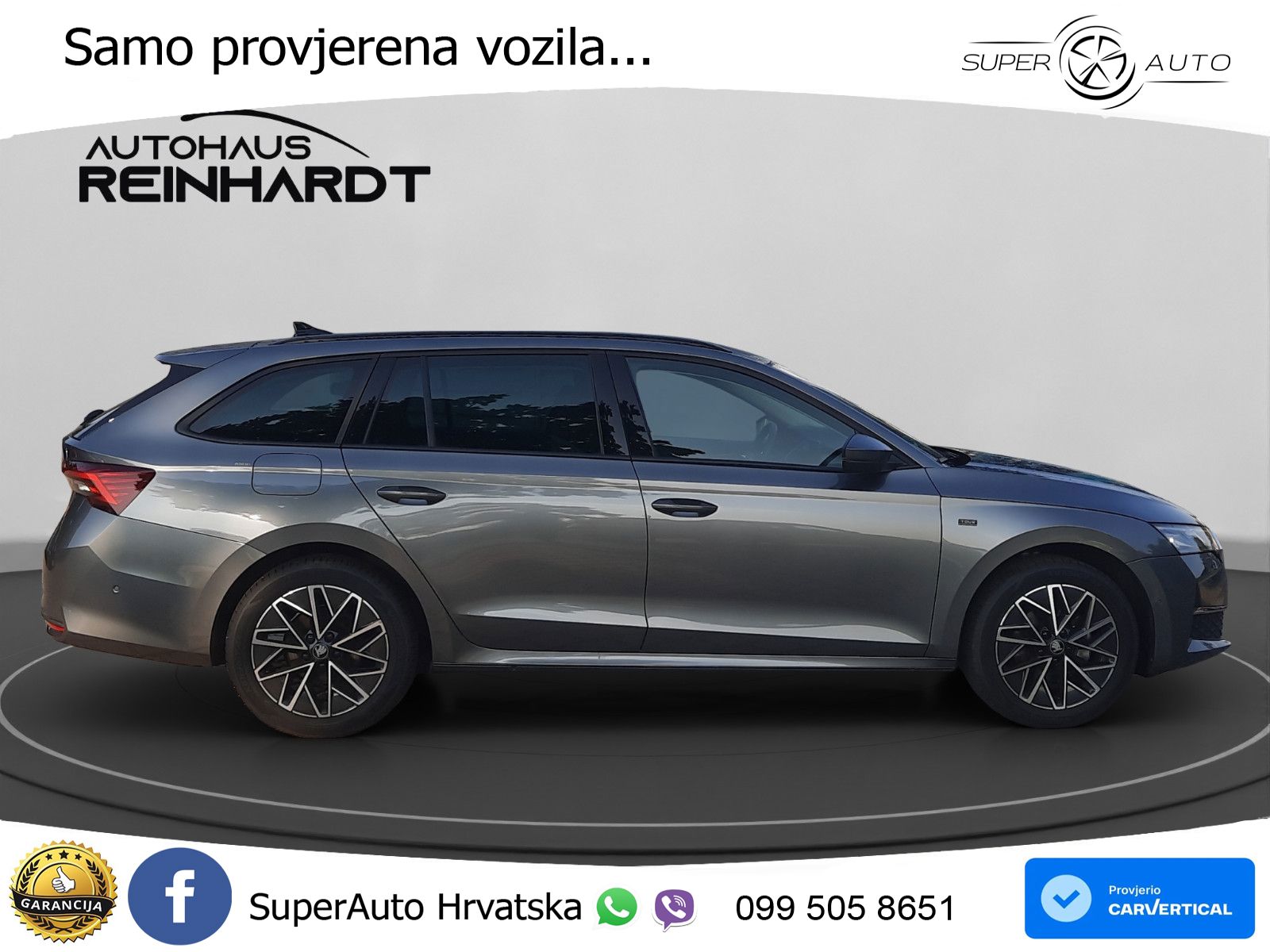 Škoda Octavia Combi 2.0 TDI (150 KS) DSG LED+GR SJED+ACC