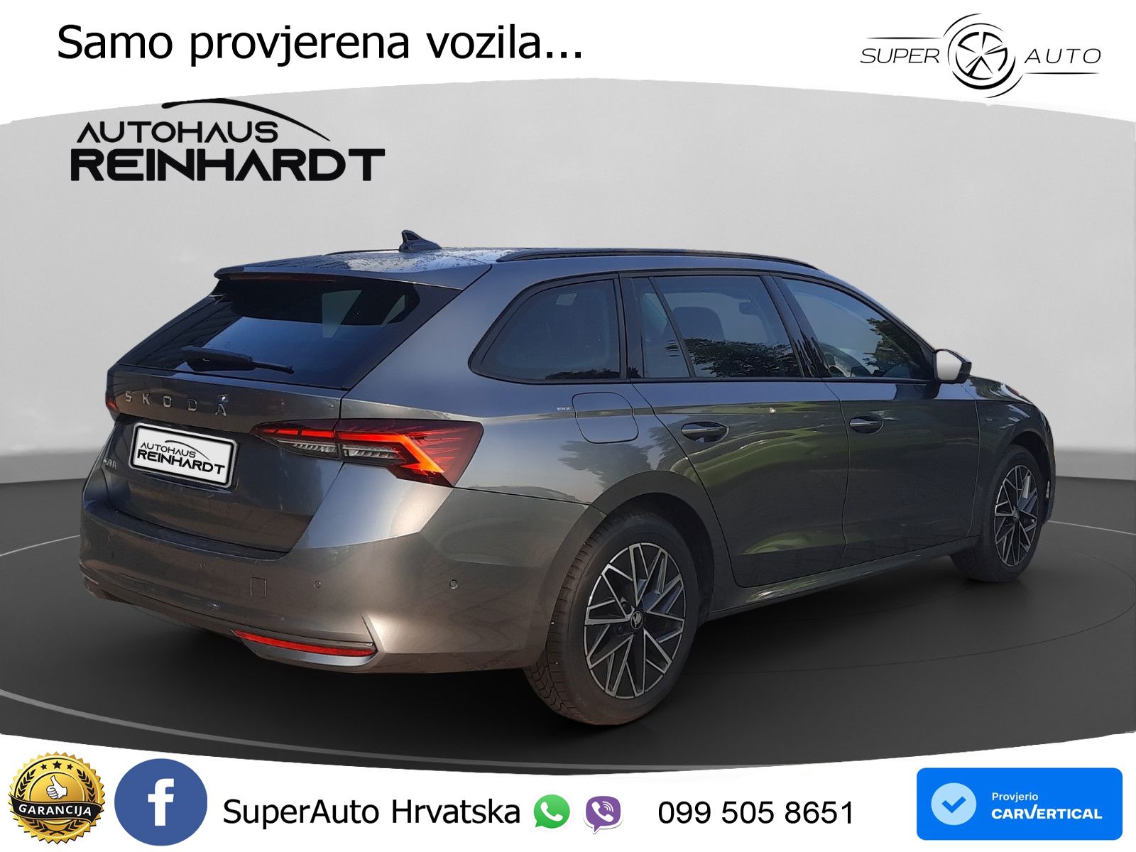 Škoda Octavia Combi 2.0 TDI (150 KS) DSG LED+GR SJED+ACC