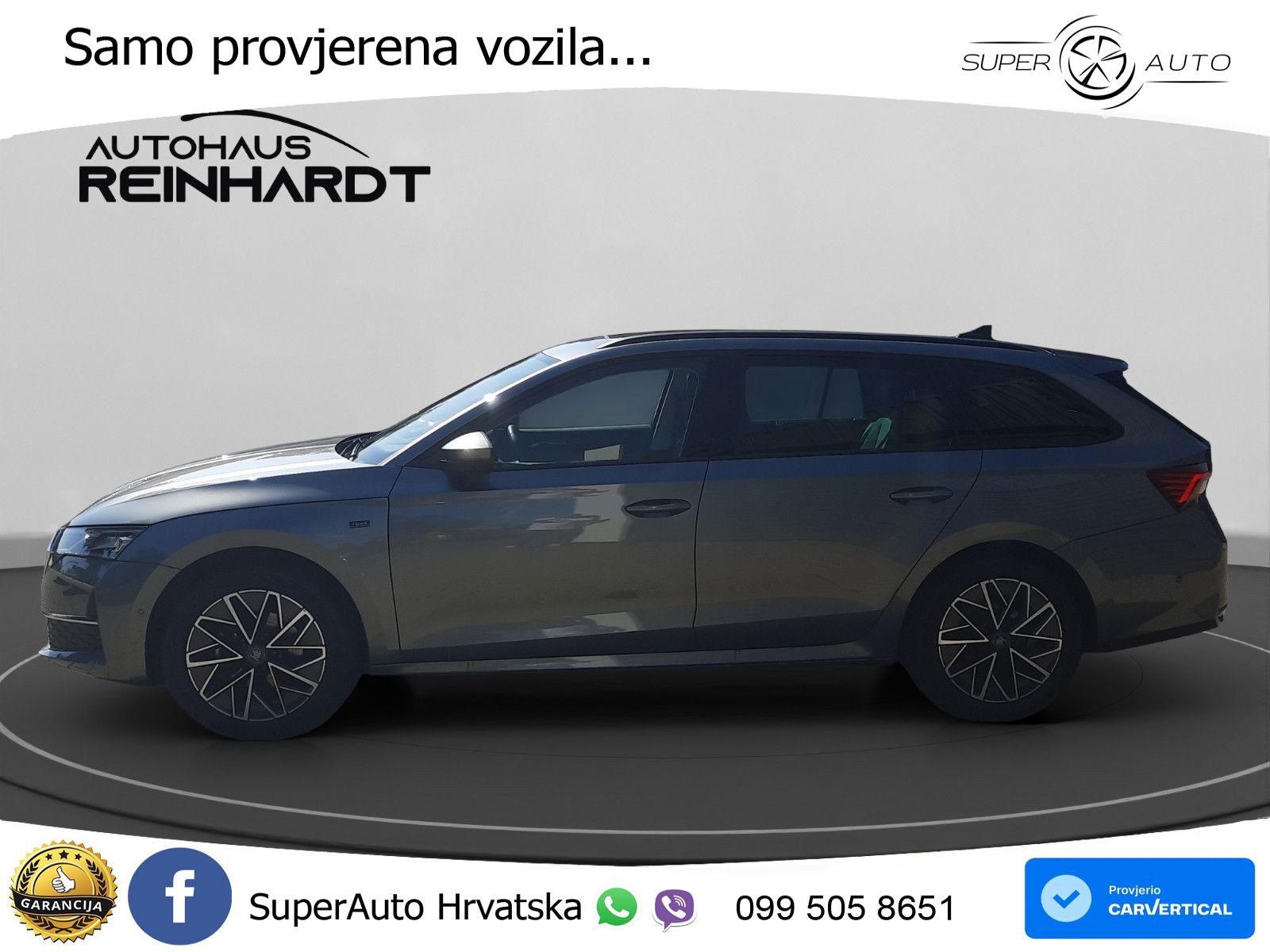 Škoda Octavia Combi 2.0 TDI (150 KS) DSG LED+GR SJED+ACC