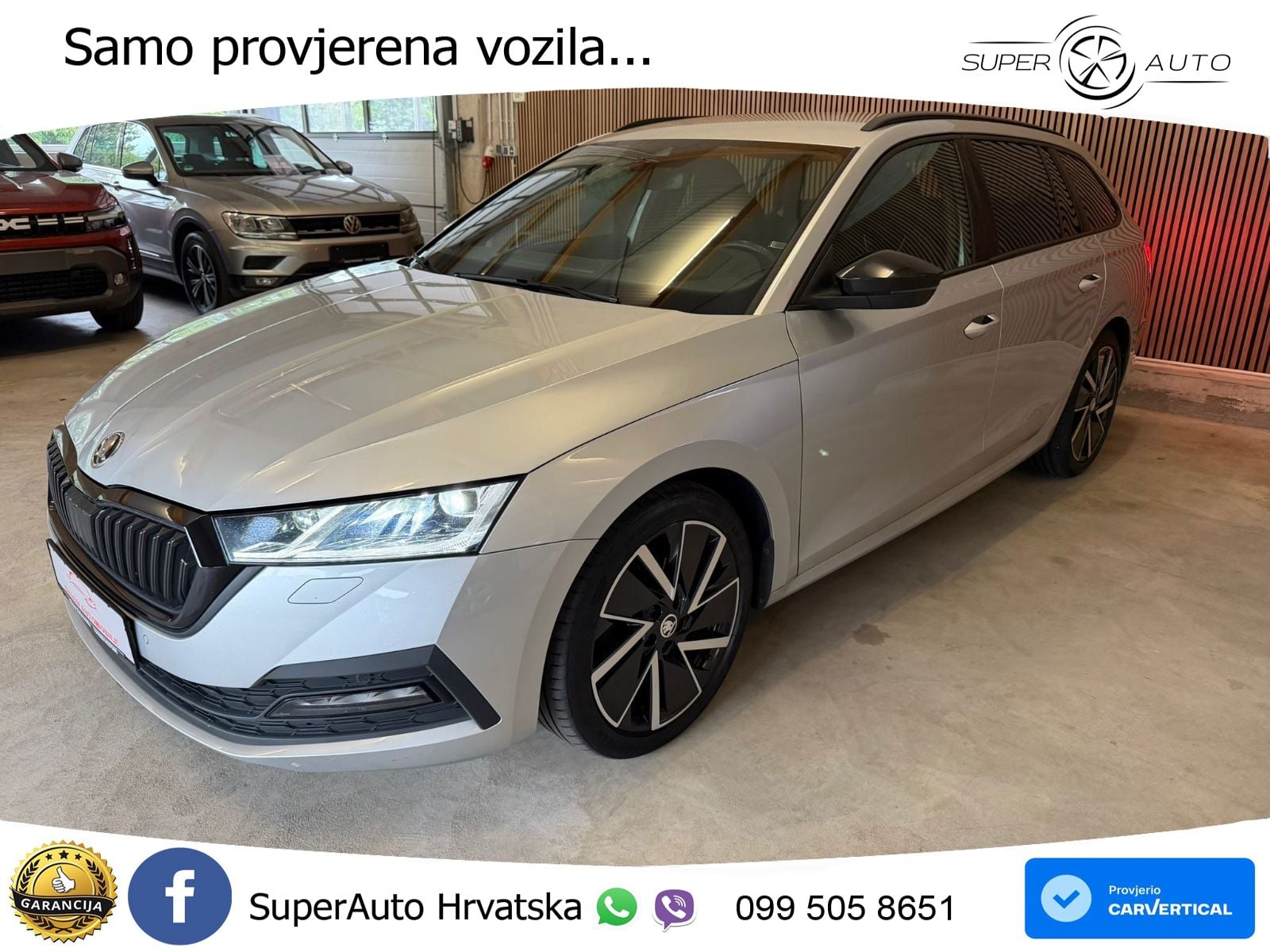 Škoda Octavia Combi 2.0 TDI (150 KS) DSG LED+GR SJED+ACC