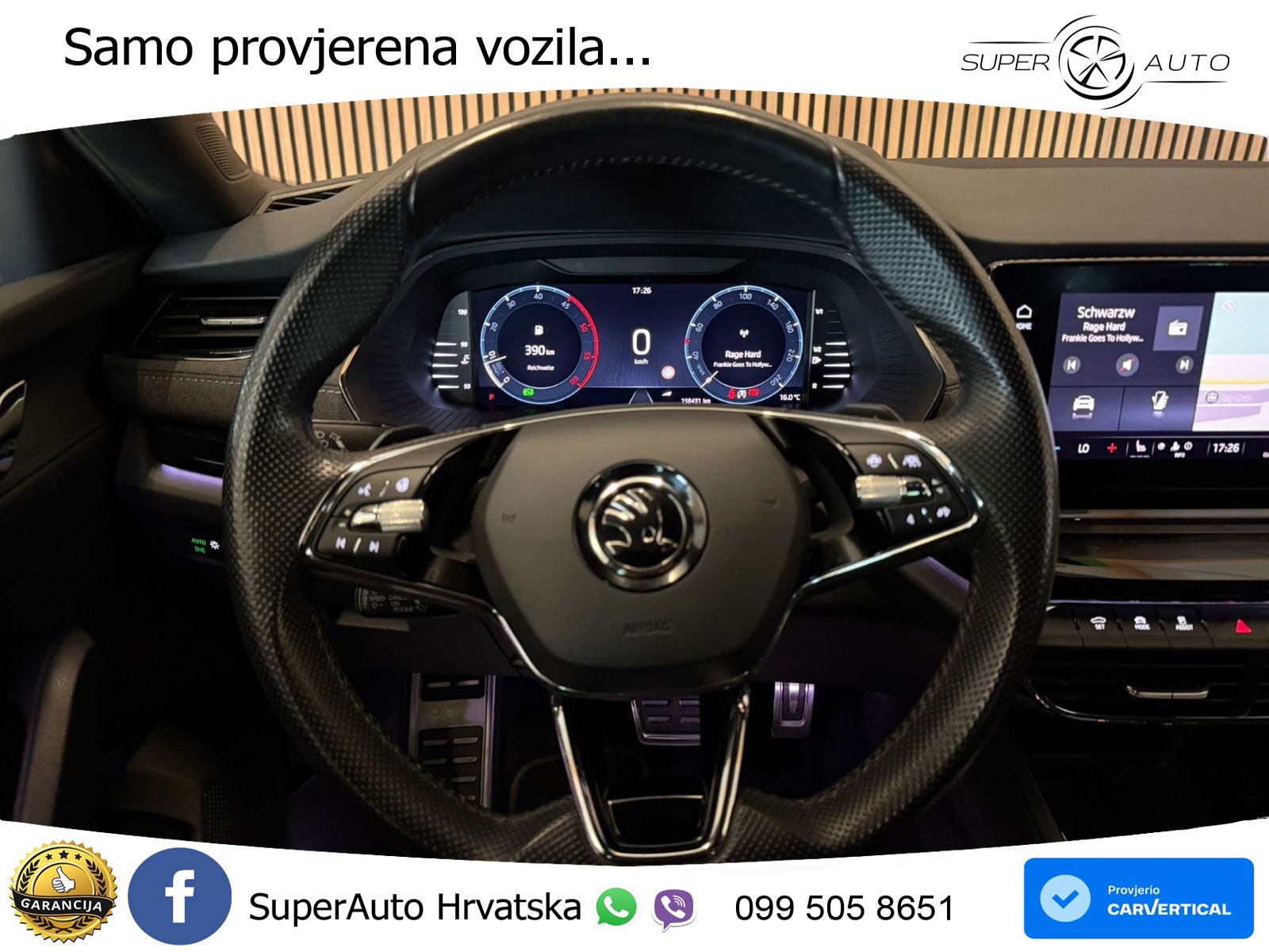 Škoda Octavia Combi 2.0 TDI (150 KS) DSG LED+GR SJED+ACC