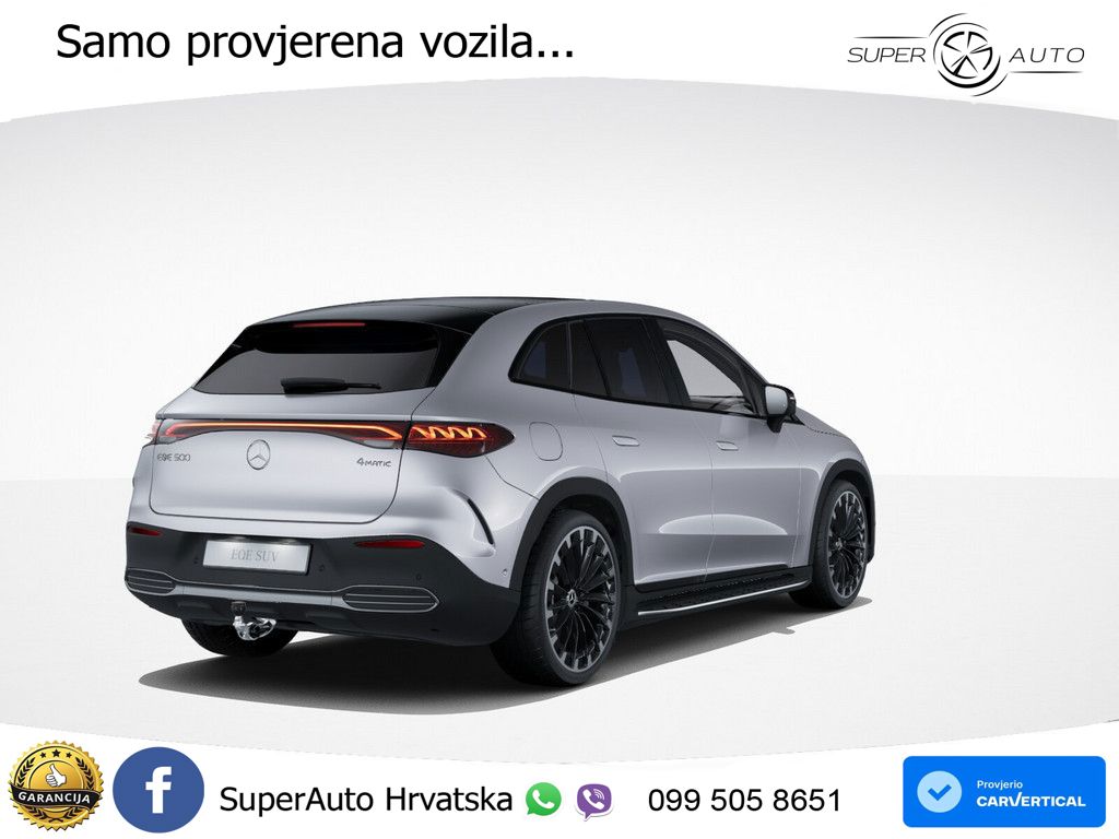 Mercedes EQE SUV 500 100 kWh (408 KS) 4MATIC AMG LED+GR SJED+ACC
