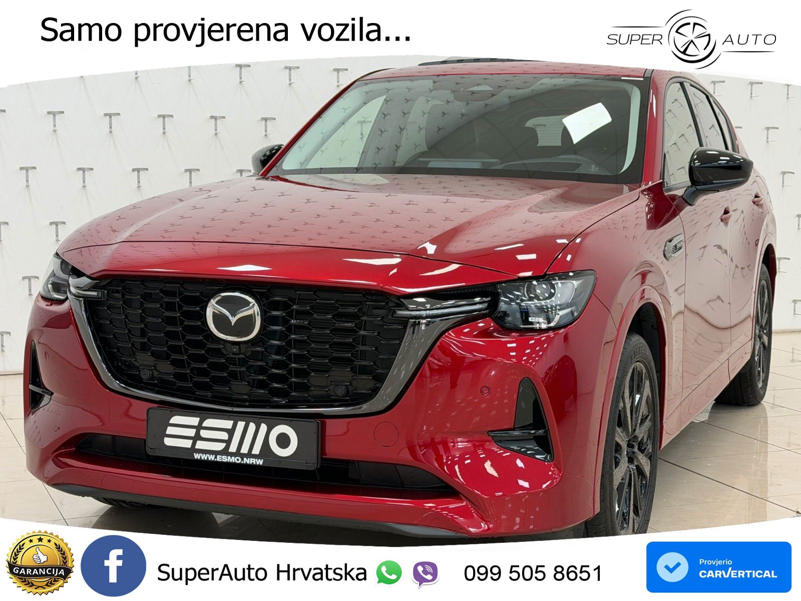 Mazda CX-60 2.5 e-Skyactiv (328 KS) AWD Automatic MATRIX+GR SJED+KAM