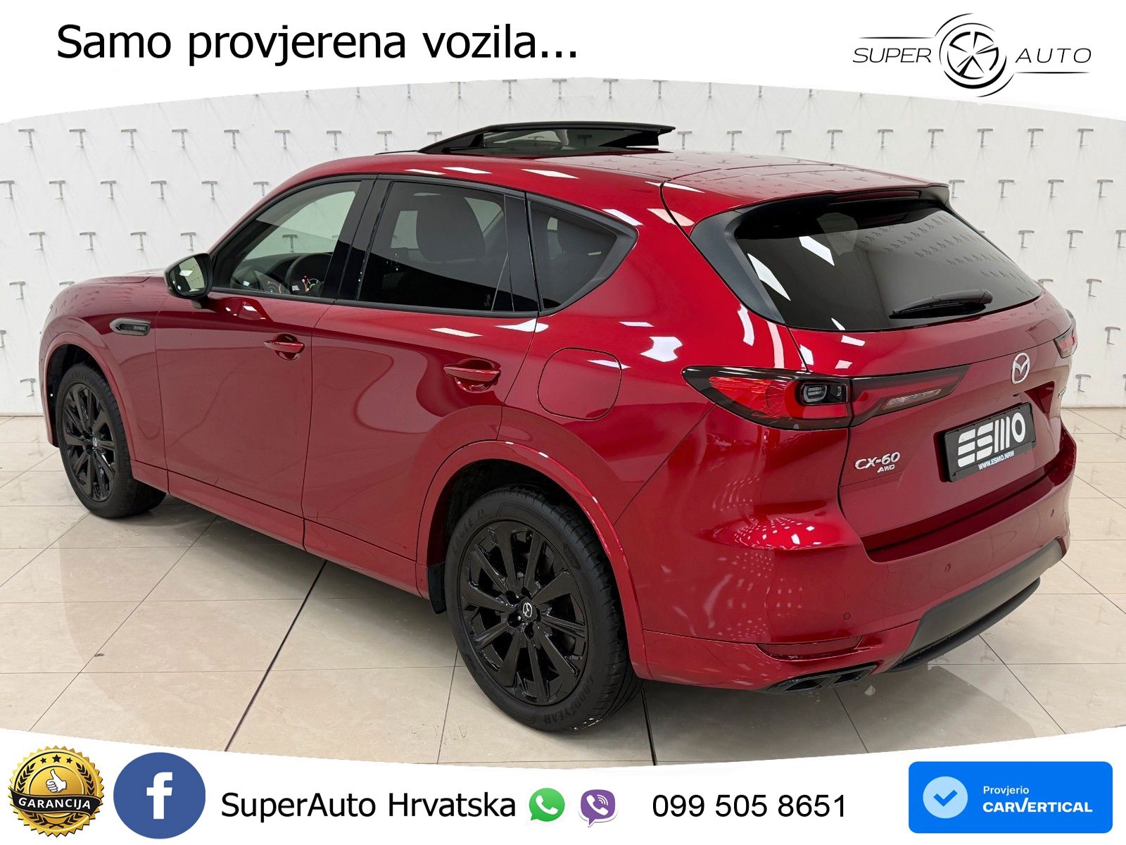 Mazda CX-60 2.5 e-Skyactiv (328 KS) AWD Automatic MATRIX+GR SJED+KAM