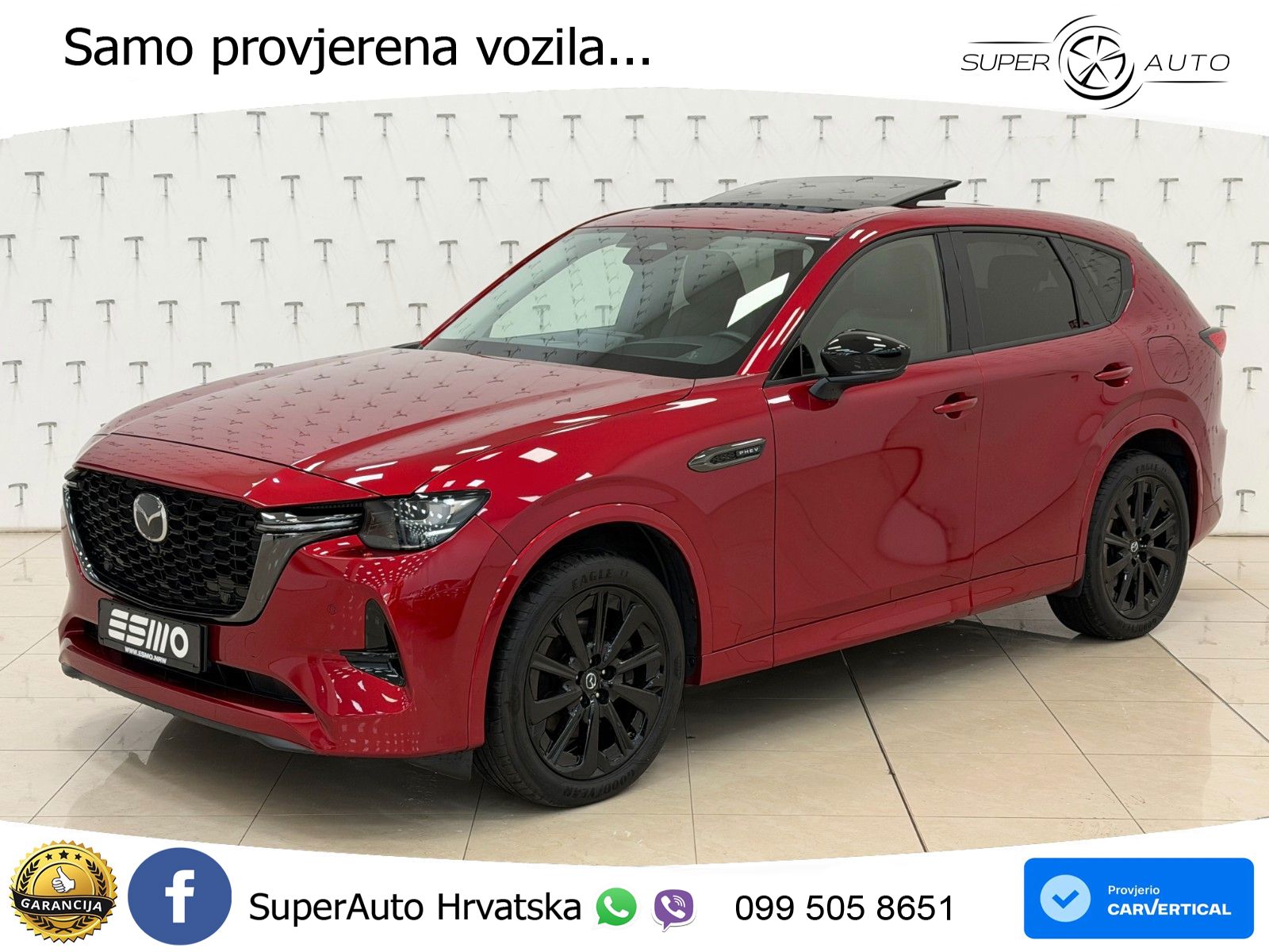 Mazda CX-60 2.5 e-Skyactiv (328 KS) AWD Automatic MATRIX+GR SJED+KAM