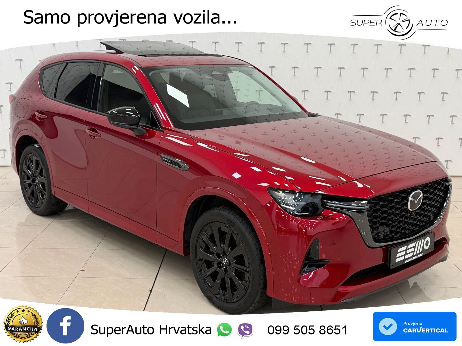 Mazda CX-60 2.5 e-Skyactiv (328 KS) AWD Automatic MATRIX+GR SJED+KAM