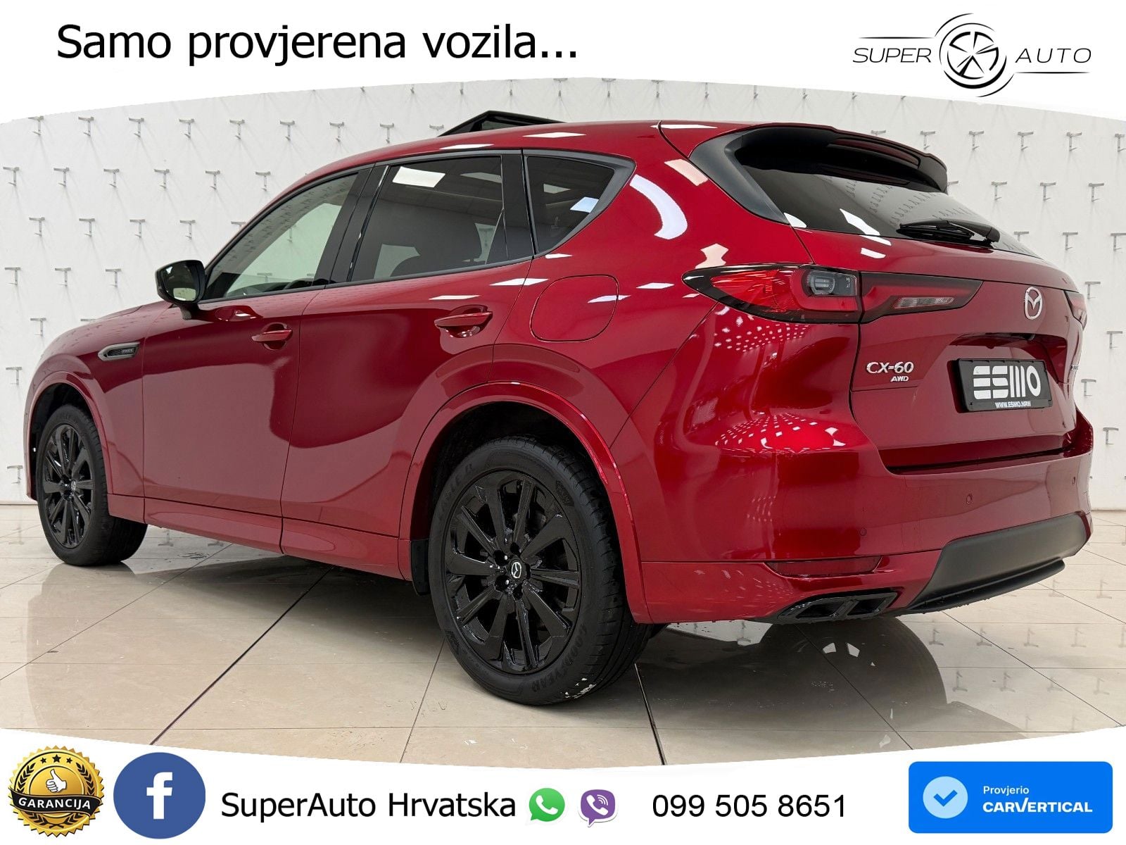 Mazda CX-60 2.5 e-Skyactiv (328 KS) AWD Automatic MATRIX+GR SJED+KAM