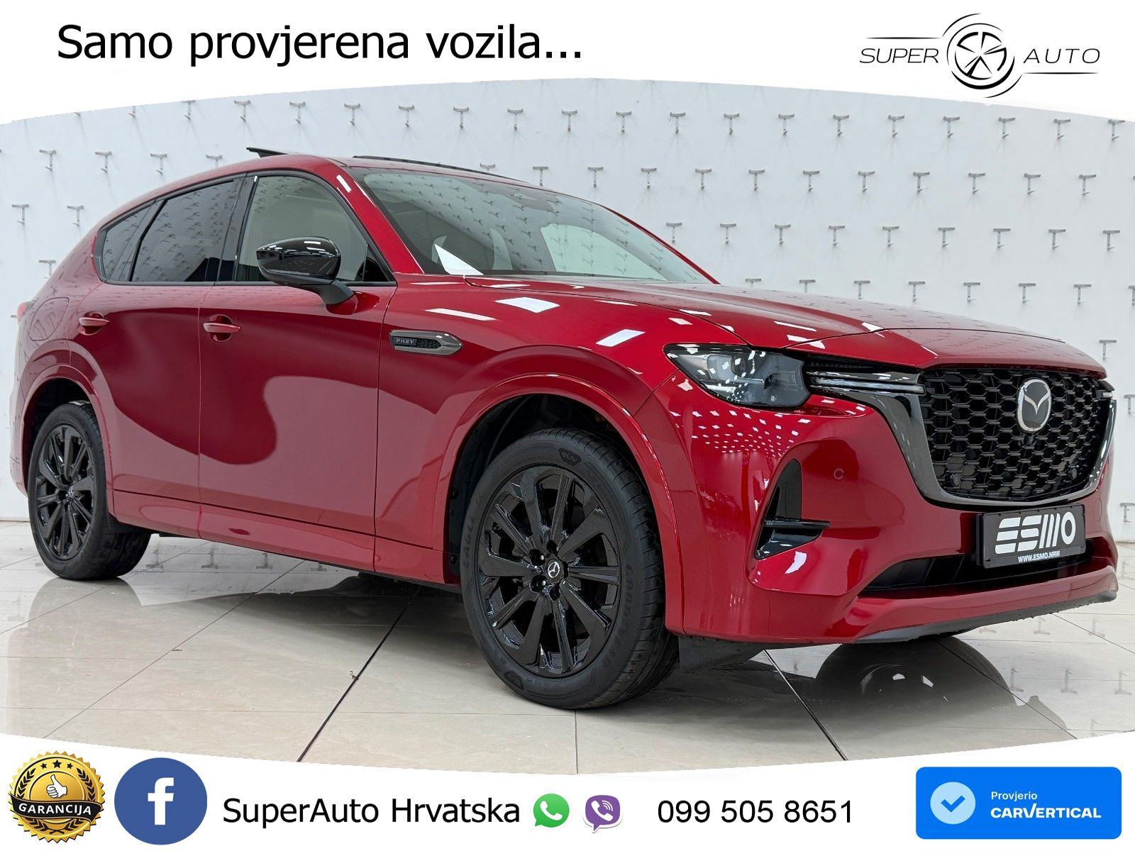 Mazda CX-60 2.5 e-Skyactiv (328 KS) AWD Automatic MATRIX+GR SJED+KAM