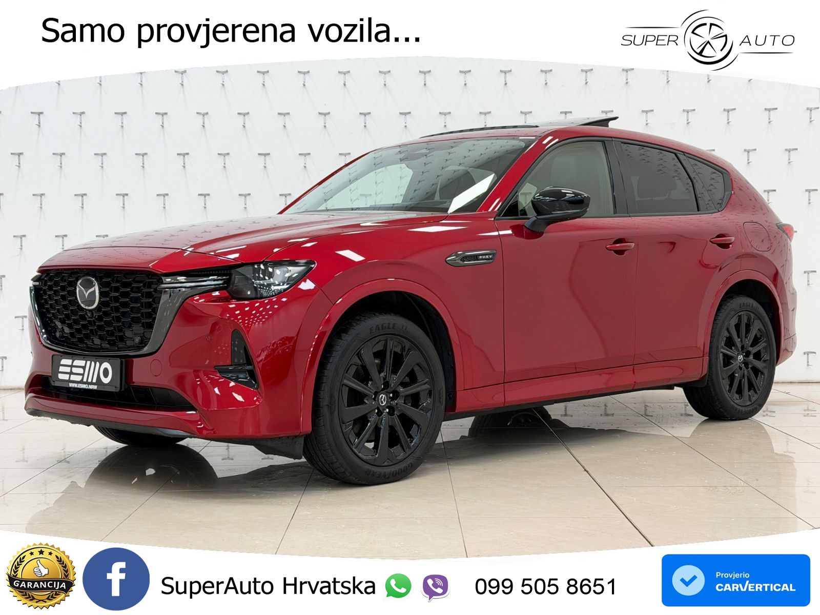 Mazda CX-60 2.5 e-Skyactiv (328 KS) AWD Automatic MATRIX+GR SJED+KAM