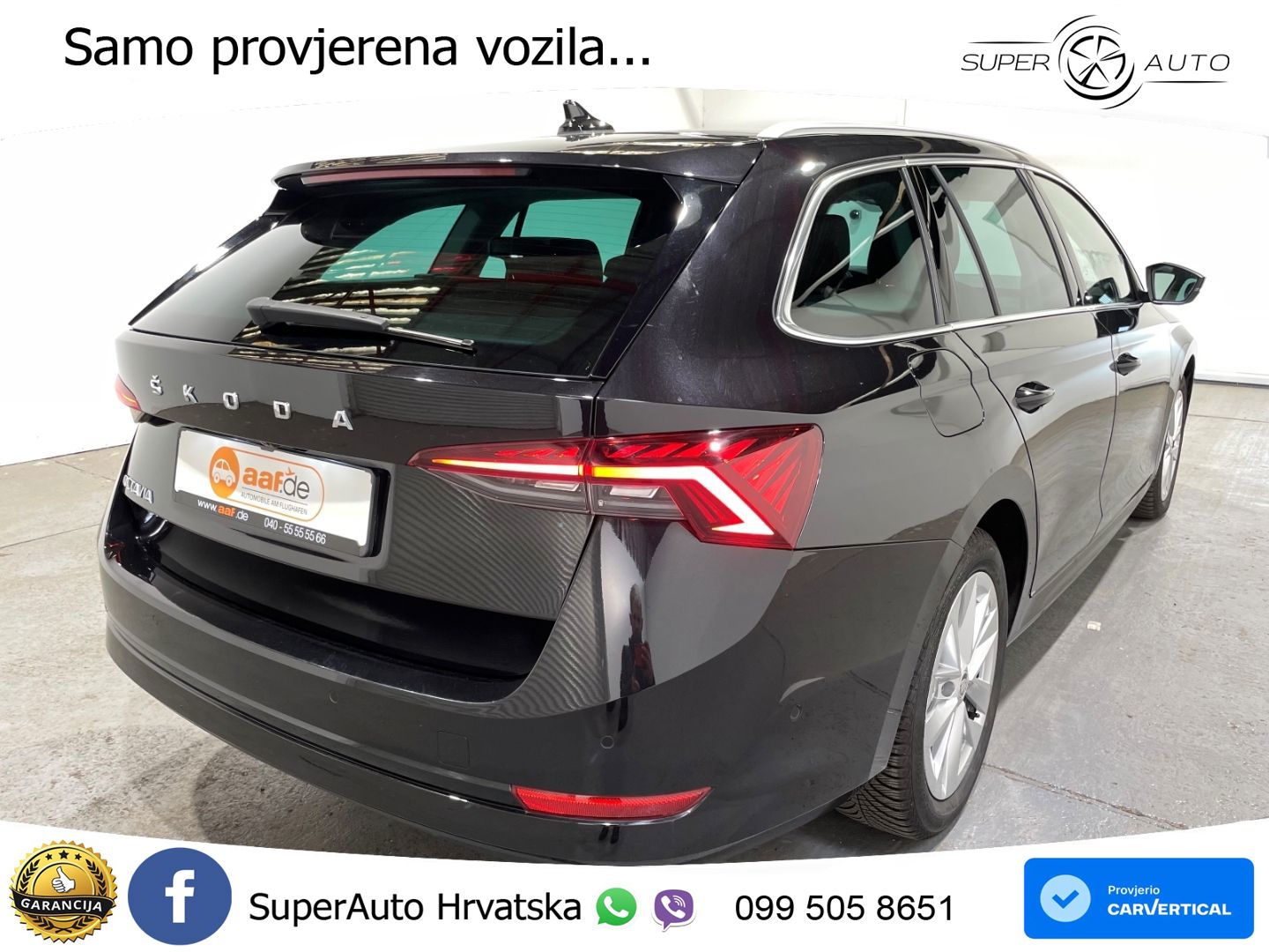 Škoda Octavia Combi 2.0 TDI (150 KS) DSG LED+GR SJED+ACC