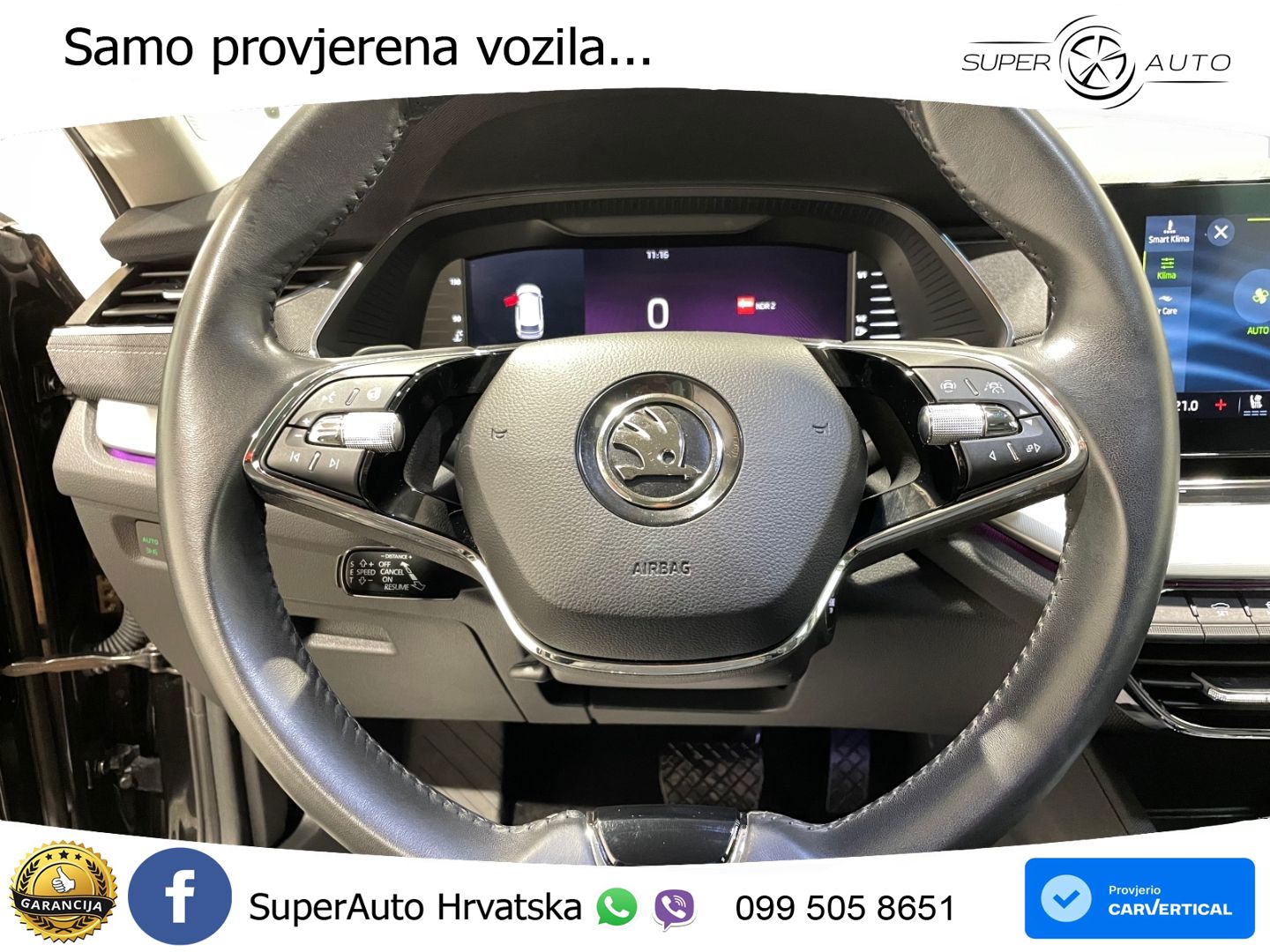 Škoda Octavia Combi 2.0 TDI (150 KS) DSG LED+GR SJED+ACC