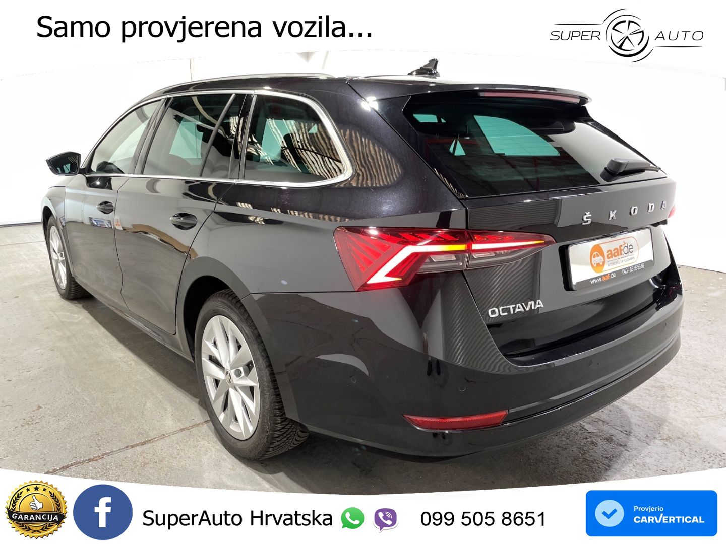 Škoda Octavia Combi 2.0 TDI (150 KS) DSG LED+GR SJED+ACC