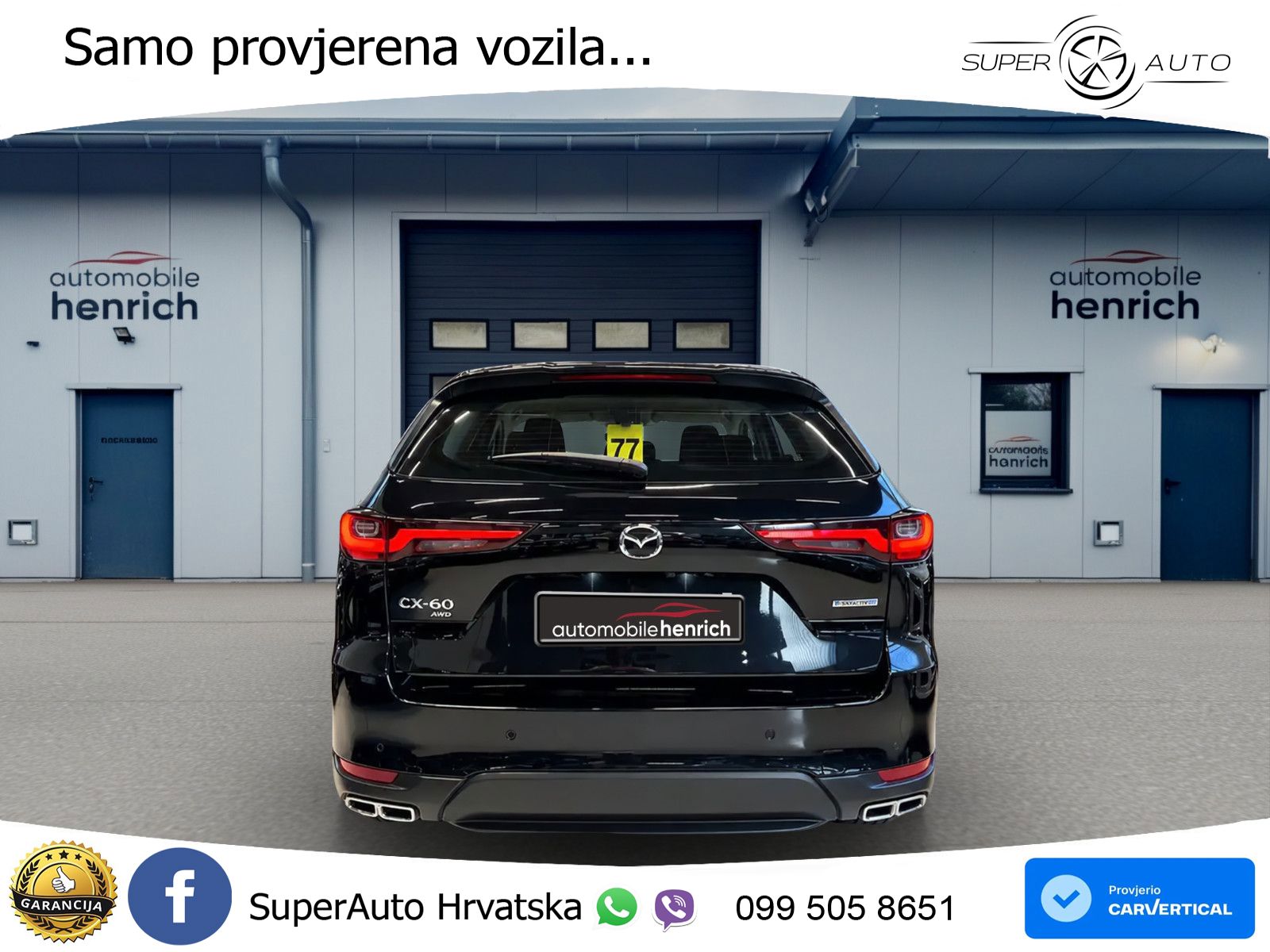 Mazda CX-60 2.5 e-Skyactiv (328 KS) AWD Automatic LED+GR SJED+ACC