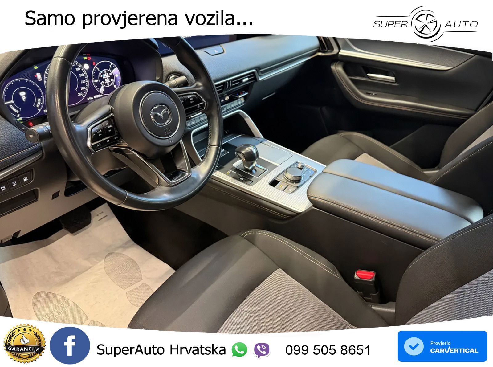 Mazda CX-60 2.5 e-Skyactiv (328 KS) AWD Automatic LED+GR SJED+ACC