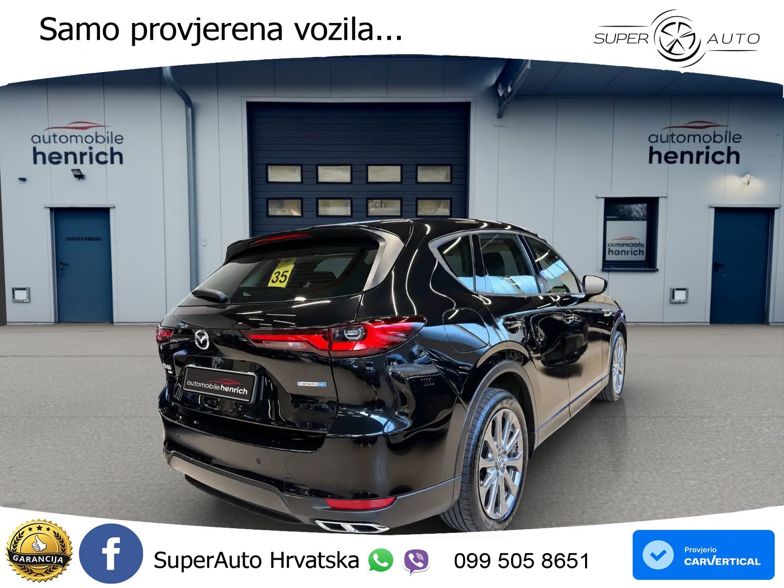 Mazda CX-60 2.5 e-Skyactiv (328 KS) AWD Automatic LED+GR SJED+ACC