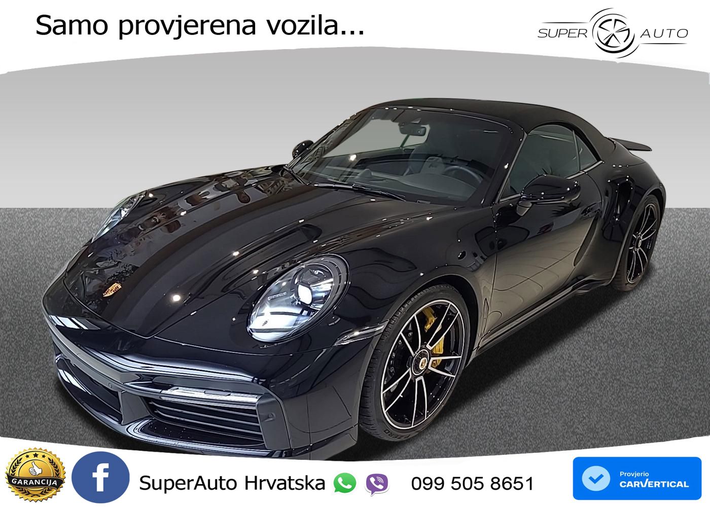 Porsche 911 Turbo S Cabriolet 3.8 (650 KS) PDK MATRIX+GR SJED+KAM