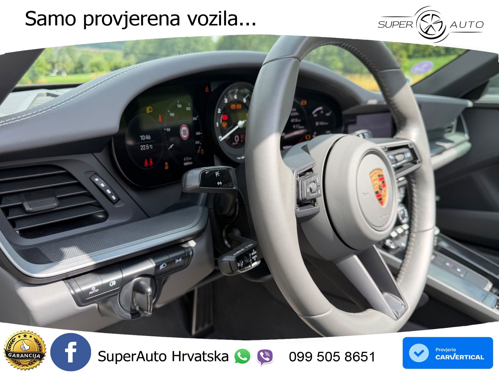 Porsche 911 Carrera Cabriolet 3.0 (385 KS) PDK ZRAČNI+ACC+GR SJED+KAM