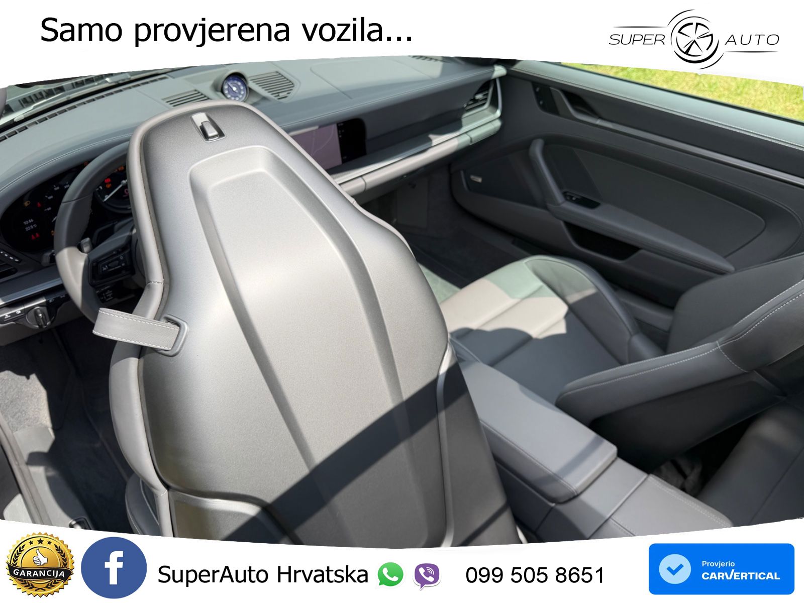 Porsche 911 Carrera Cabriolet 3.0 (385 KS) PDK ZRAČNI+ACC+GR SJED+KAM