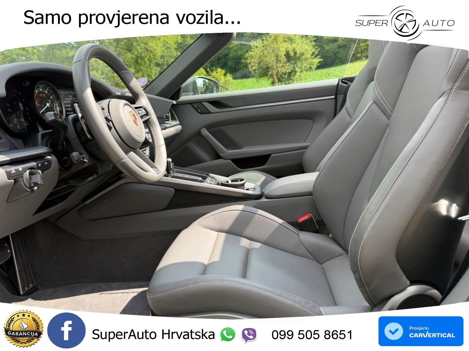 Porsche 911 Carrera Cabriolet 3.0 (385 KS) PDK ZRAČNI+ACC+GR SJED+KAM