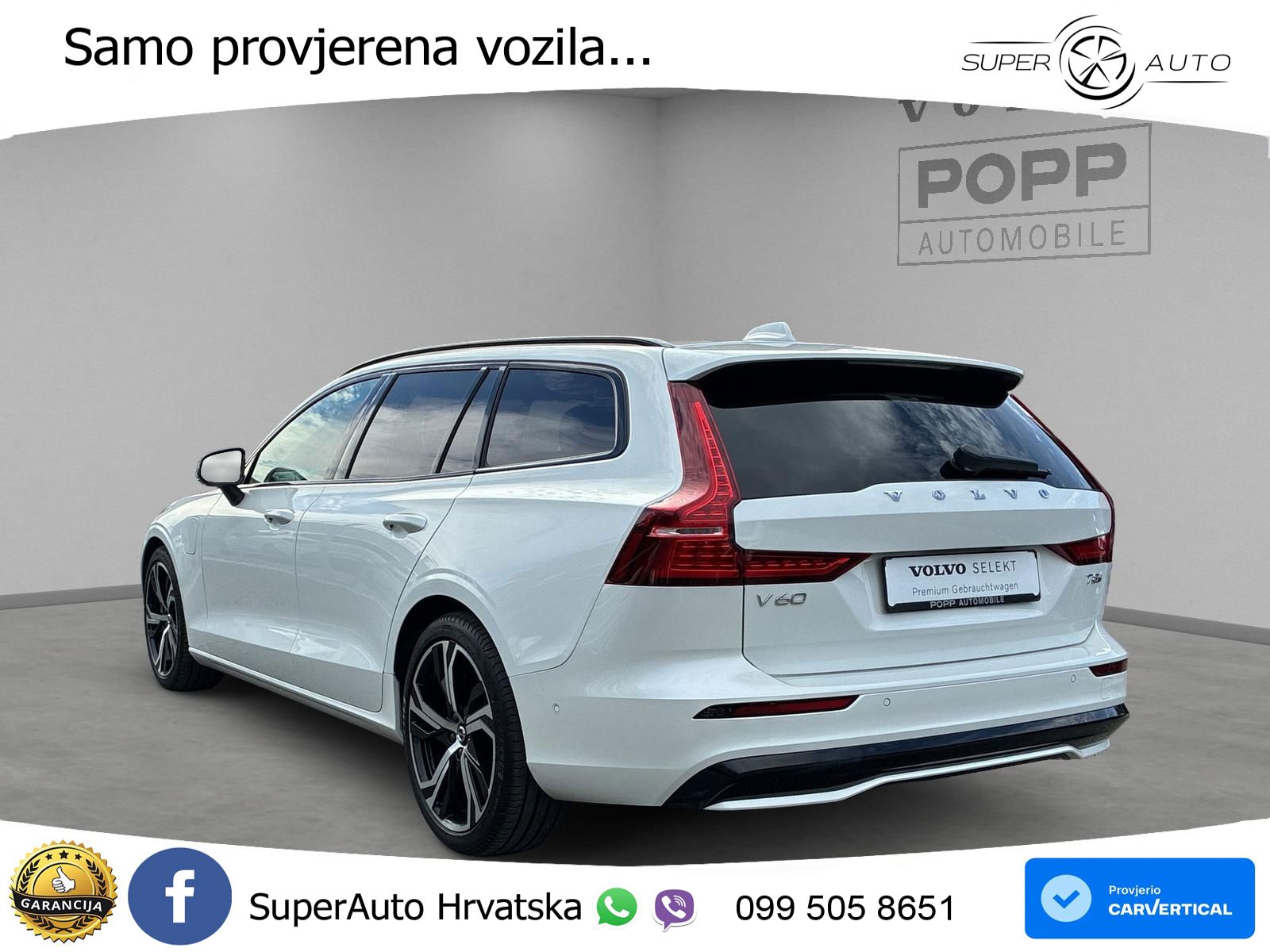 Volvo V60 2.0 T8 AWD Geartronic LED+GR SJED+ACC