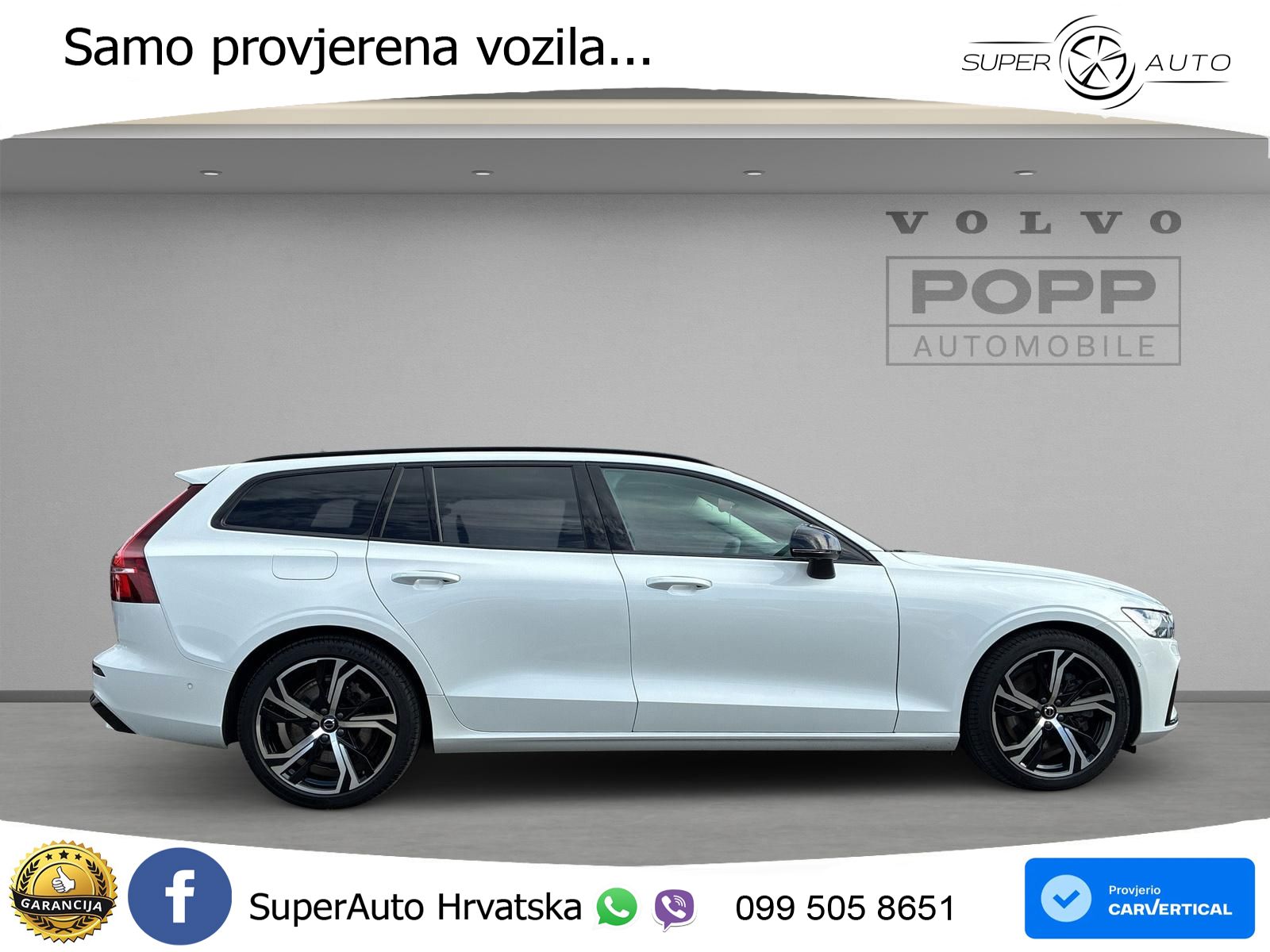 Volvo V60 2.0 T8 AWD Geartronic LED+GR SJED+ACC