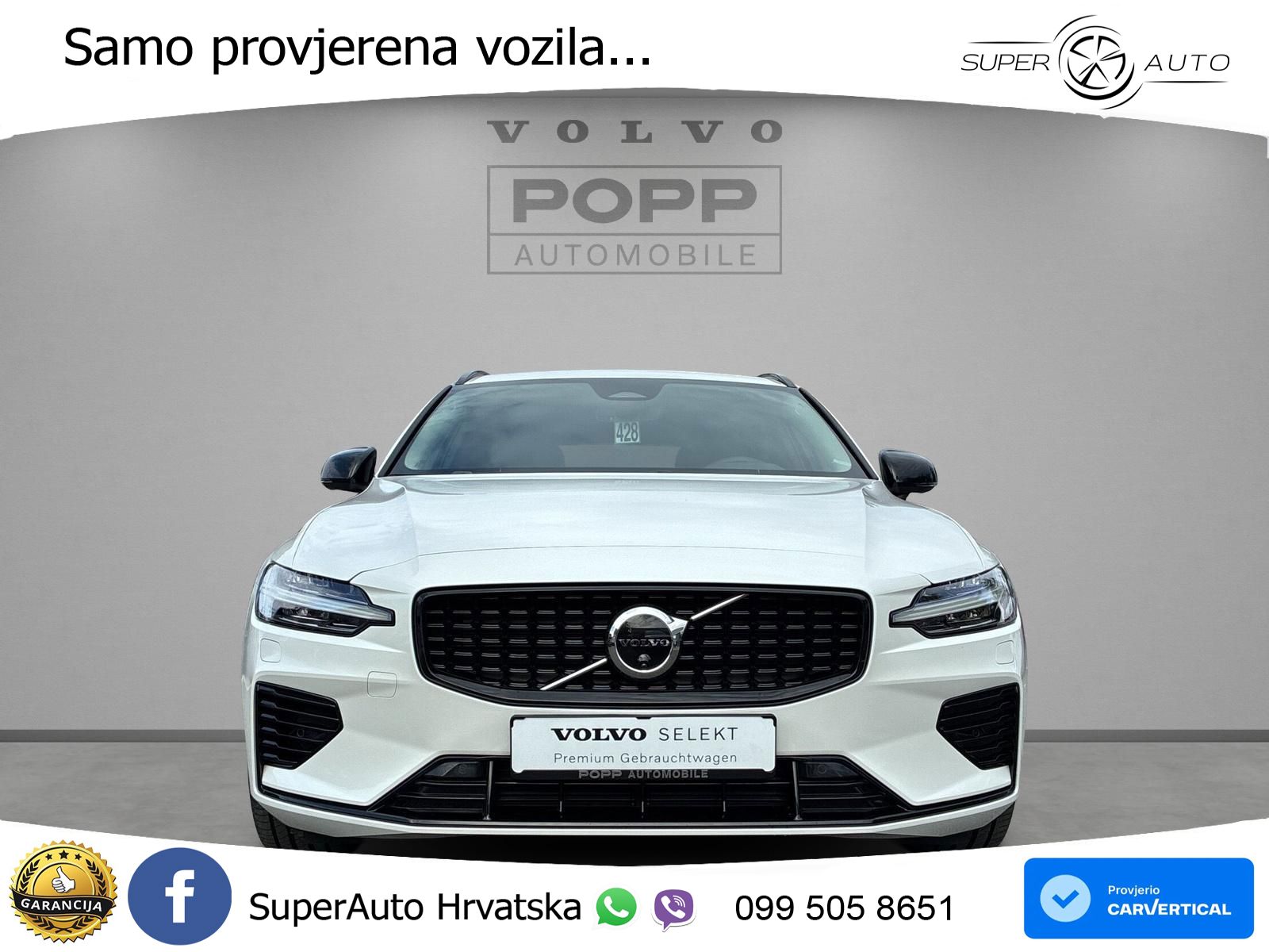 Volvo V60 2.0 T8 AWD Geartronic LED+GR SJED+ACC