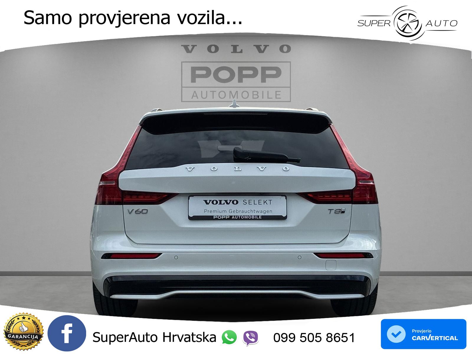 Volvo V60 2.0 T8 AWD Geartronic LED+GR SJED+ACC