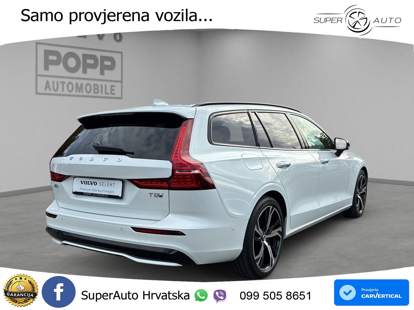 Volvo V60 2.0 T8 AWD Geartronic LED+GR SJED+ACC