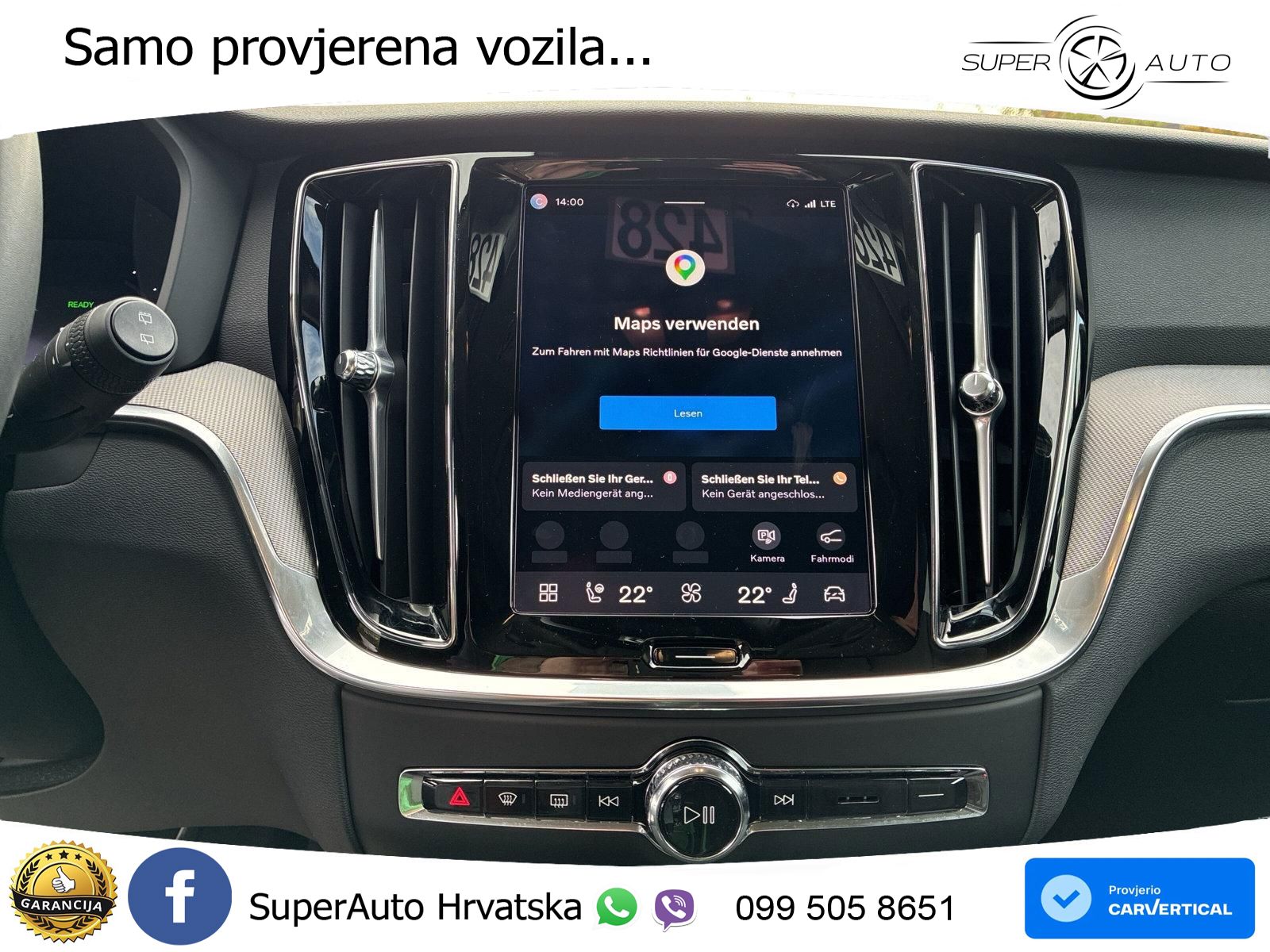 Volvo V60 2.0 T8 AWD Geartronic LED+GR SJED+ACC