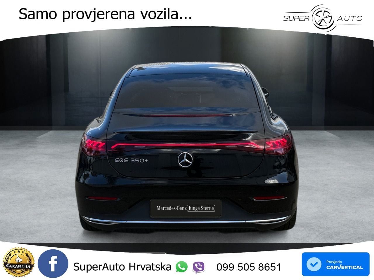 Mercedes EQE 350+ 105 kWh (320 KS) LED+GR SJED+ACC