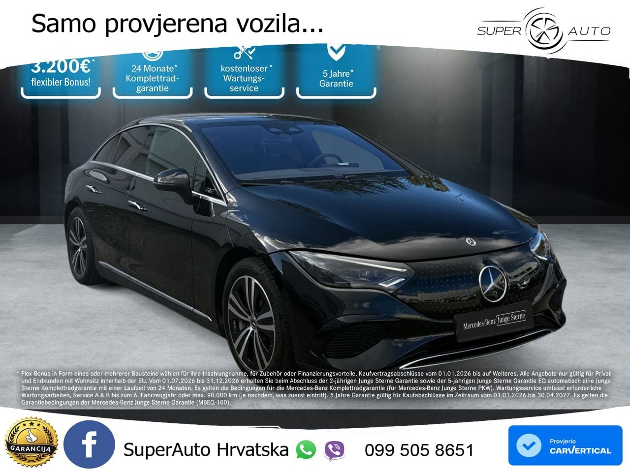 Mercedes EQE 350+ 105 kWh (320 KS) LED+GR SJED+ACC