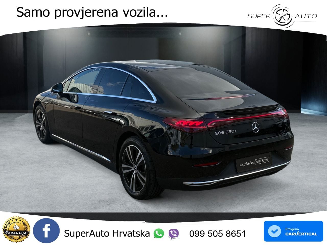 Mercedes EQE 350+ 105 kWh (320 KS) LED+GR SJED+ACC