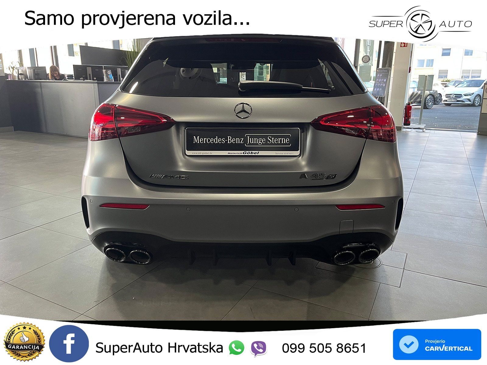 Mercedes-Benz AMG A 45 S 4MATIC+ AMG SPEEDSHIFT DCT 8G