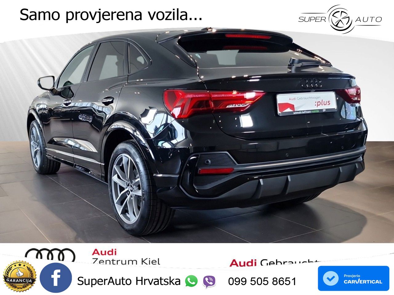 Audi Q3 II Sportback 35 TFSI (150 KS) S tronic S line MATRIX+GR SJED+KAM