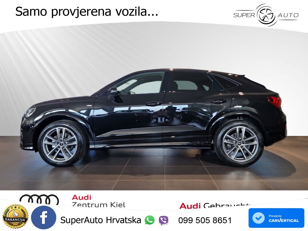 Audi Q3 II Sportback 35 TFSI (150 KS) S tronic S line MATRIX+GR SJED+KAM