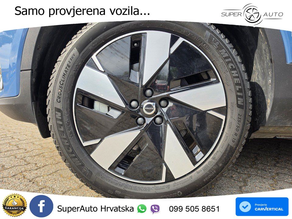 Volvo XC40 Recharge 82 kWh 252 KS Single Motor Extended Range