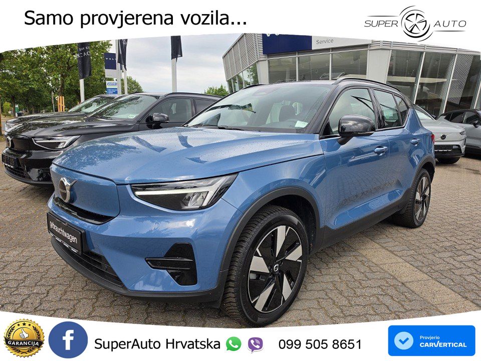 Volvo XC40 Recharge 82 kWh 252 KS Single Motor Extended Range