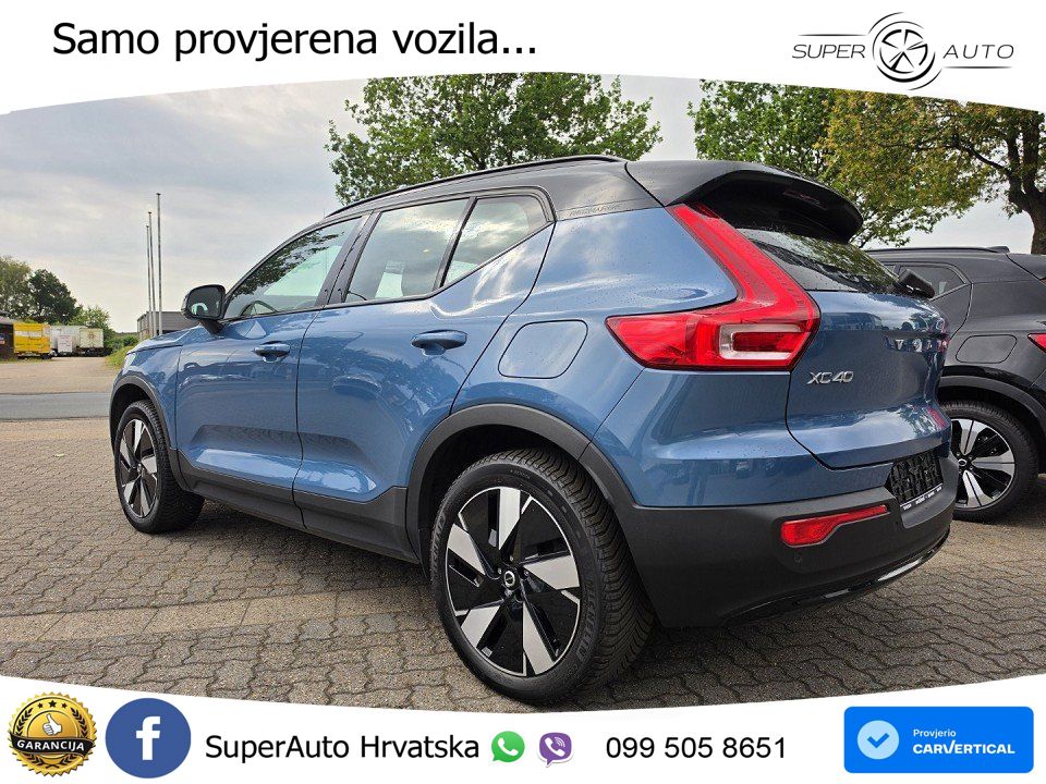 Volvo XC40 Recharge 82 kWh 252 KS Single Motor Extended Range