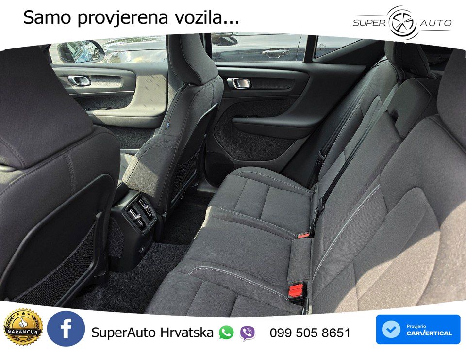 Volvo XC40 Recharge 82 kWh 252 KS Single Motor Extended Range