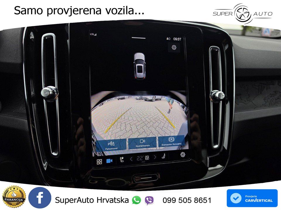 Volvo XC40 Recharge 82 kWh 252 KS Single Motor Extended Range
