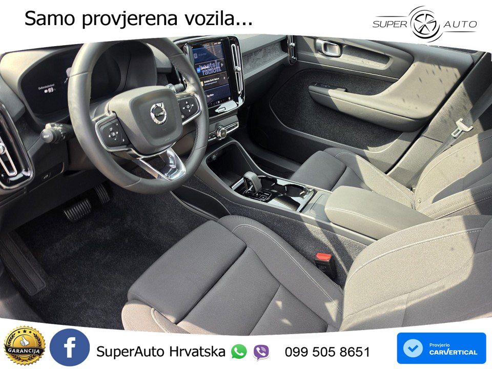 Volvo XC40 Recharge 82 kWh 252 KS Single Motor Extended Range