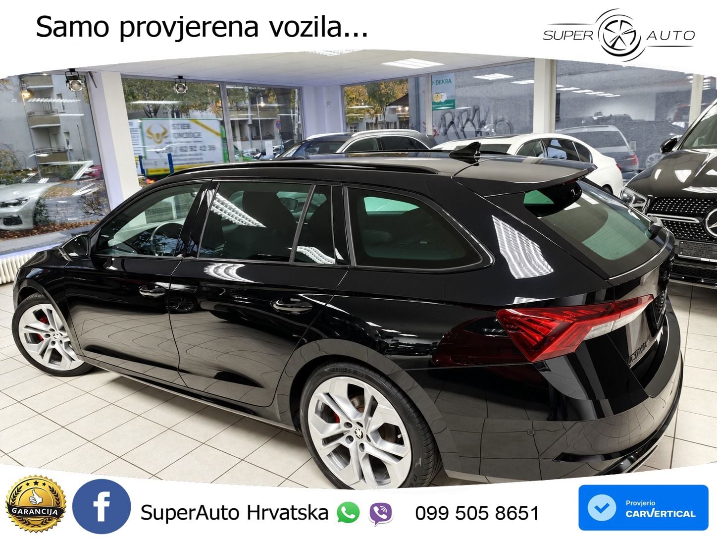 Škoda Octavia Combi RS 2.0 TDI (200 KS) DSG MATRIX+GR SJED+KAM