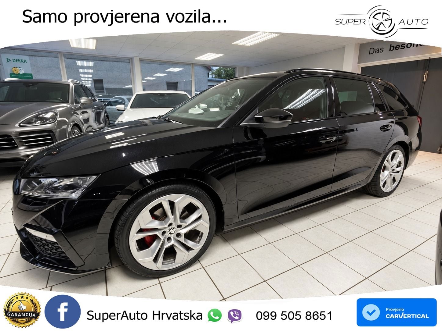 Škoda Octavia Combi RS 2.0 TDI (200 KS) DSG MATRIX+GR SJED+KAM