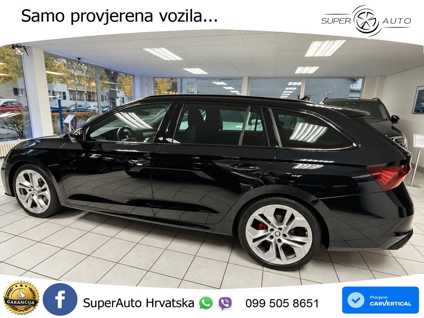 Škoda Octavia Combi RS 2.0 TDI (200 KS) DSG MATRIX+GR SJED+KAM