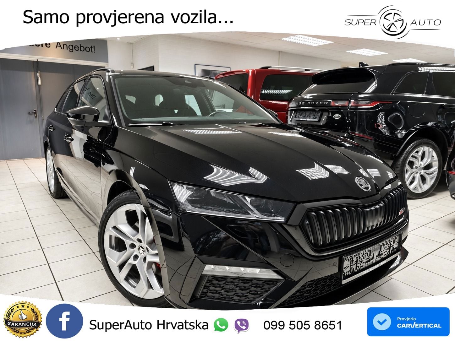 Škoda Octavia Combi RS 2.0 TDI (200 KS) DSG MATRIX+GR SJED+KAM