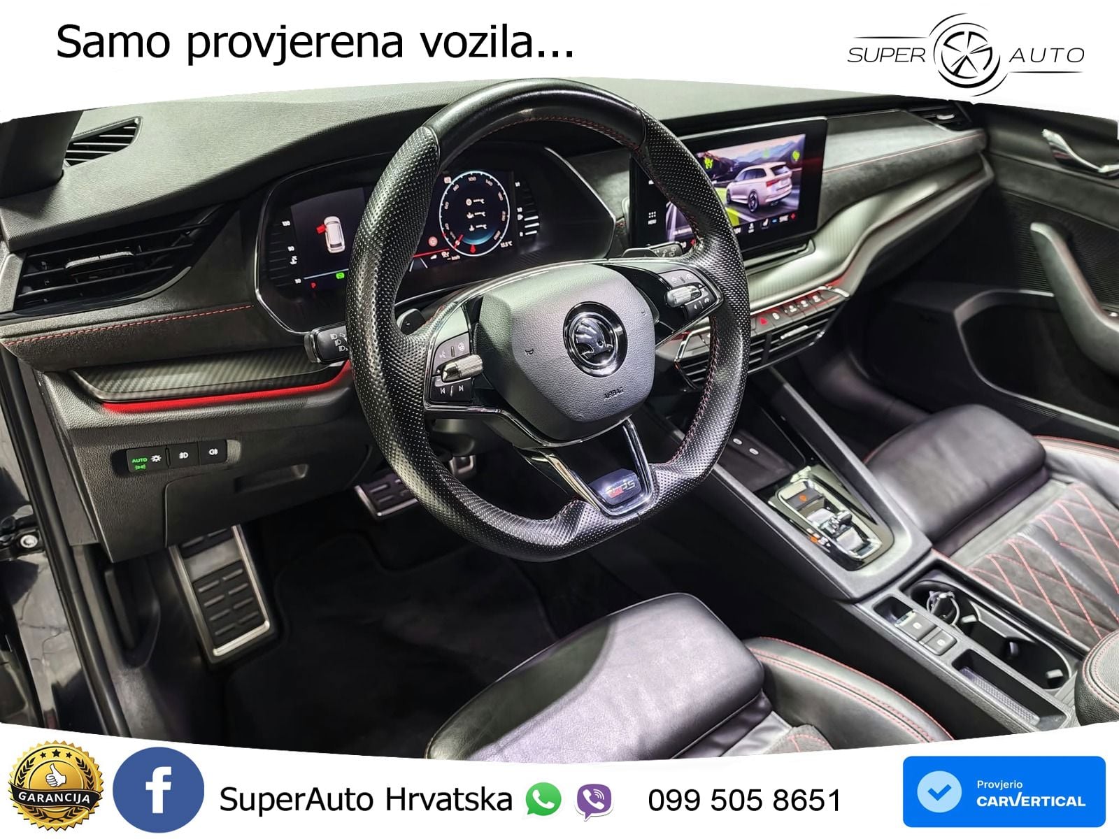 Škoda Octavia Combi RS 2.0 TDI (200 KS) DSG MATRIX+GR SJED+KAM