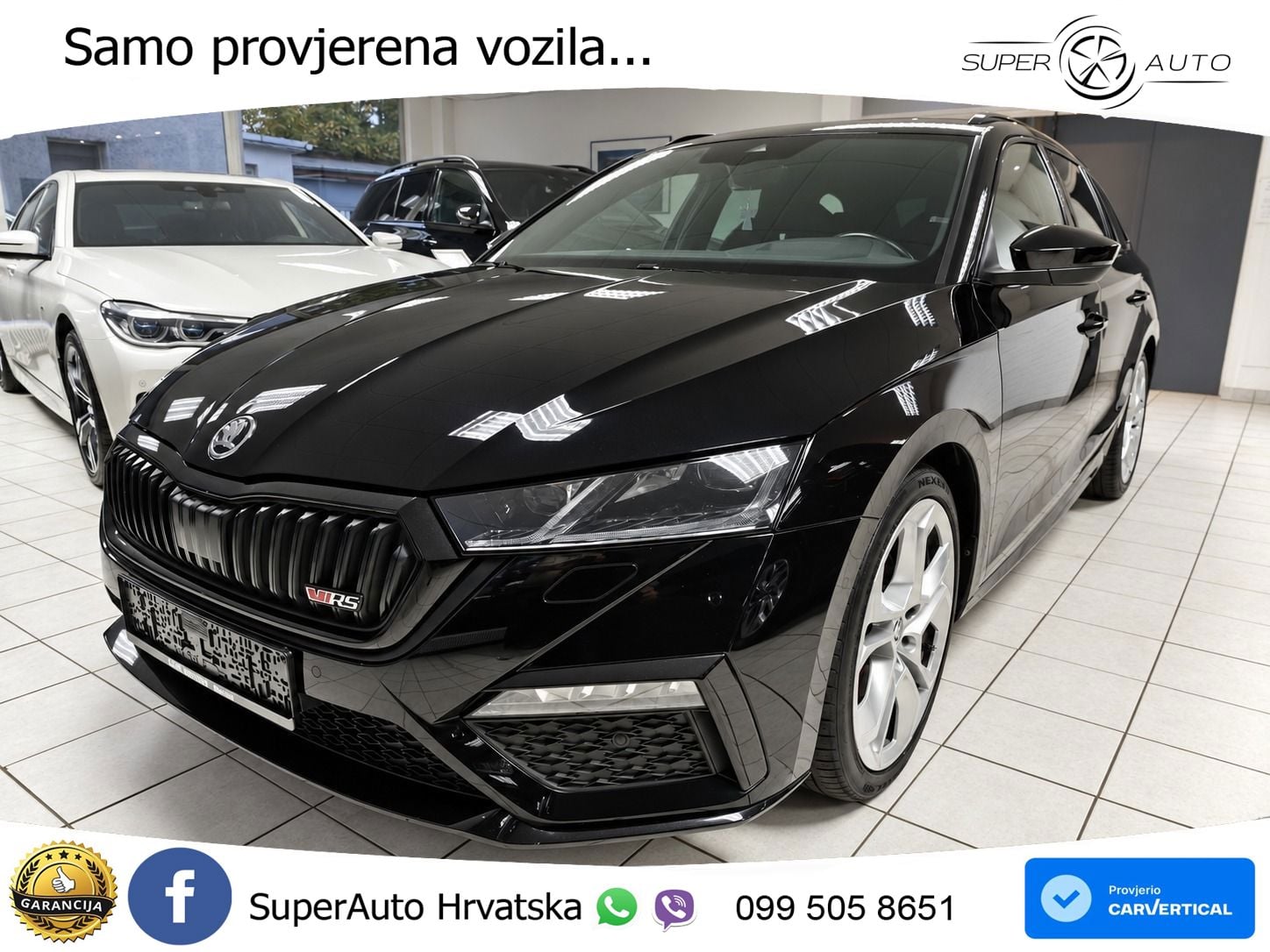 Škoda Octavia Combi RS 2.0 TDI (200 KS) DSG MATRIX+GR SJED+KAM