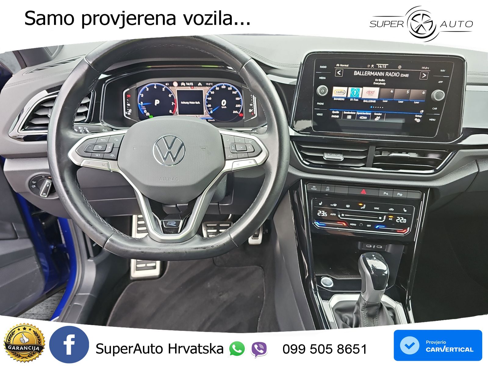 Volkswagen T-Roc I 1.5 TSI (150 KS) DSG MATRIX+GR SJED+KAM