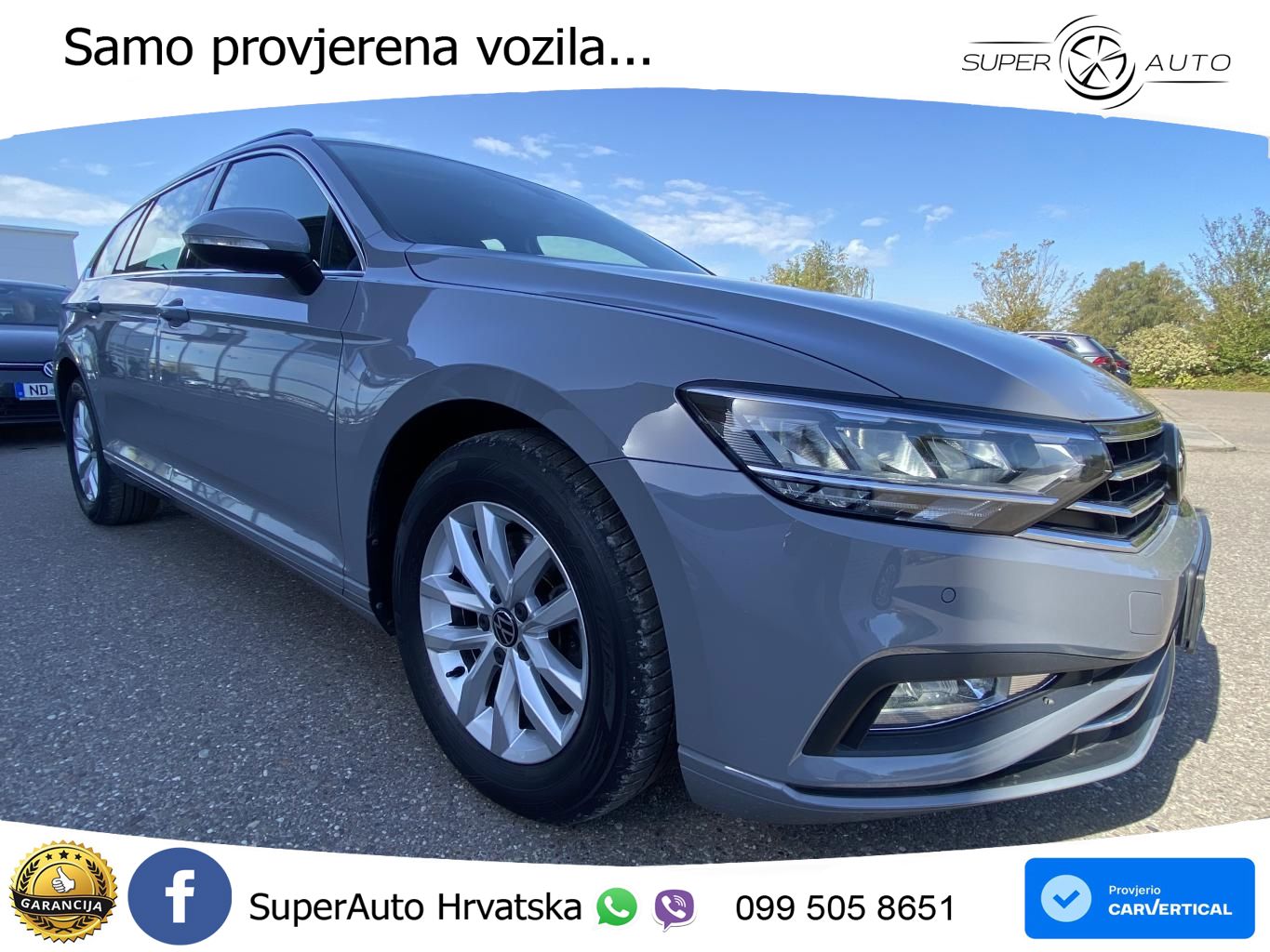 Volkswagen Passat Variant 2.0 TDI (150 KS) DSG Business LED+GR SJED+ACC